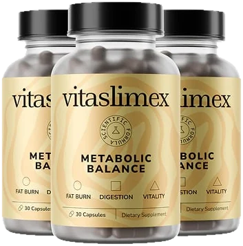 Vitaslimex Metabolic Balance Capsules – drei Flaschen mit je 30 Kapseln